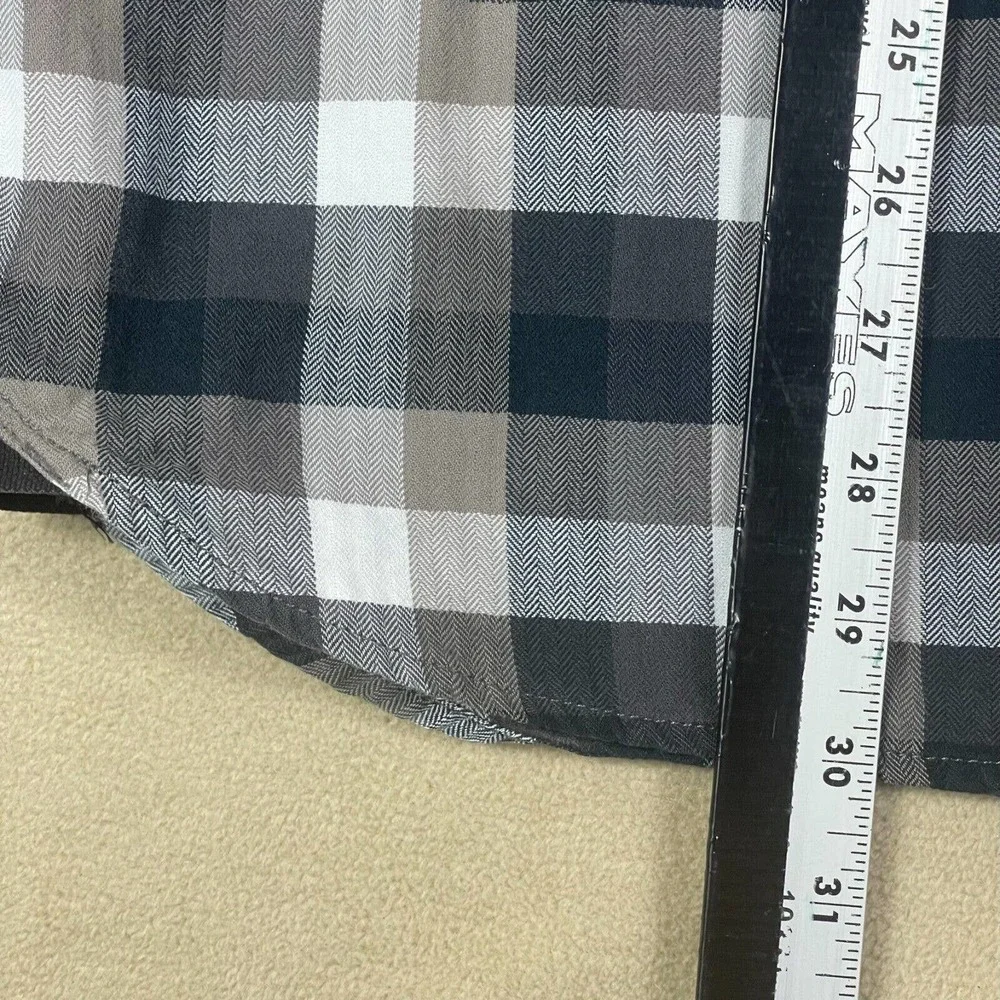 The North Face Mens‎ XL Long Sleeve Button Up Shirt Regular Fit Multicolor Plaid